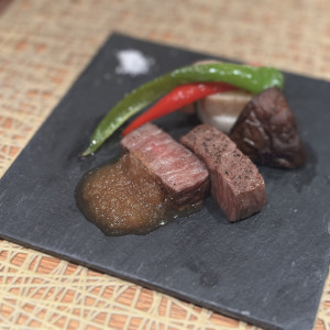 お肉もお野菜もすごくおいしかったです|770932さんのザ オーク ガーデン/別邸 木屋の写真(2536758)