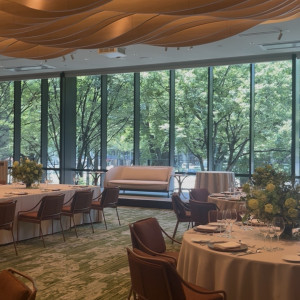 天井が印象的な披露宴会場|770948さんのTIAD, オートグラフ コレクション（ティアド, オートグラフ コレクション）の写真(2571399)