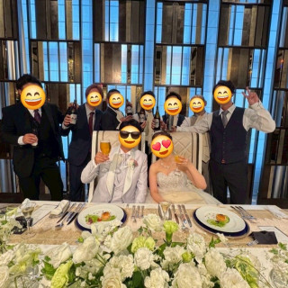 披露宴会場ワグナーでの1枚