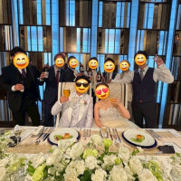 披露宴会場ワグナーでの1枚