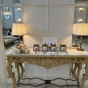 カラードレスの色あて（投票箱等はオンラインで購入し持ち込み）|770968さんのアーヴェリール迎賓館（富山）/テイクアンドギヴ・ニーズウェディングの写真(2537191)