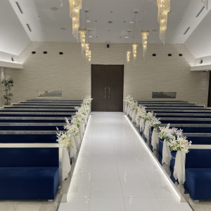 列席者の方のお顔がよく見えました。|770979さんのアルカンシエル横浜 luxemariage(アルカンシエルグループ)の写真(2537222)