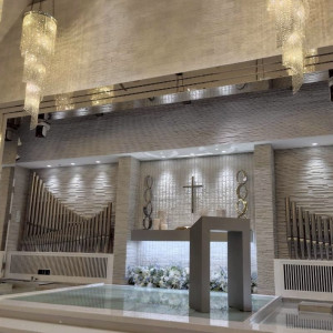 綺麗で良い雰囲気のチャペルです。|770979さんのアルカンシエル横浜 luxemariage(アルカンシエルグループ)の写真(2537220)