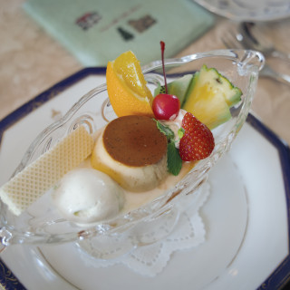 プリンアラモード