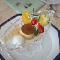 プリンアラモード