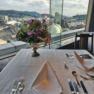 最上階にある披露宴会場です。