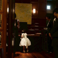 デザートビュッフェはセカンドルームへ。お子様も自由に動けます