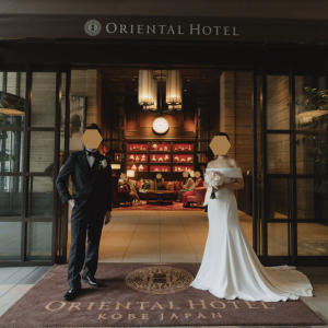 他のゲストがいらっしゃる時はエントランスの中で撮影は難しい…|771011さんのオリエンタルホテル 神戸・旧居留地の写真(2554921)