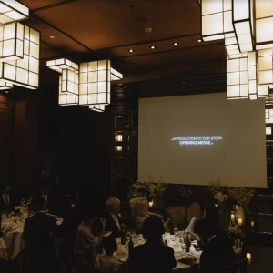 暗転した時に、オリエンタルな照明も目立ち素敵でした。|771011さんのオリエンタルホテル 神戸・旧居留地の写真(2554926)