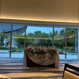 新郎新婦座る席