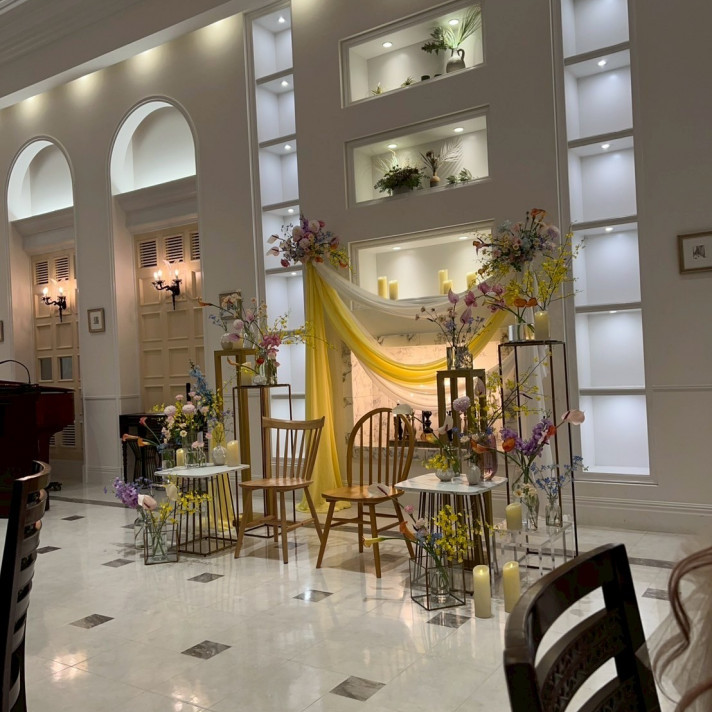 当日の高砂です。