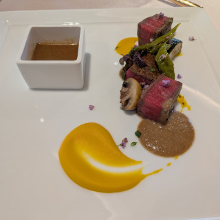 お肉　和風ソース