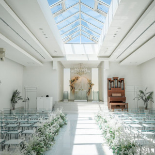 チャペルの扉があくと、鳥肌が立つほど綺麗でした