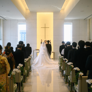 スカイチャペルで挙式をしました|771084さんのThe Okura Tokyo（オークラ東京）の写真(2537788)