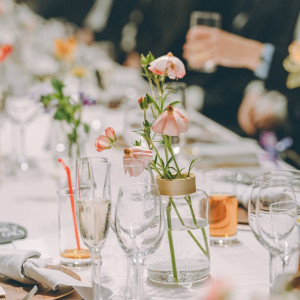 ゲストテーブル装花|771086さんのTOAST（トースト）の写真(2586476)