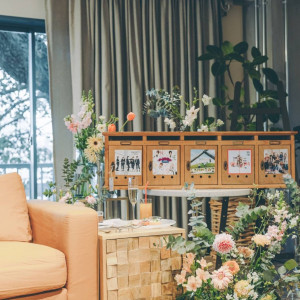 メインソファ新婦側装花|771086さんのTOAST（トースト）の写真(2586477)