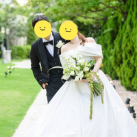 アプローチでの写真