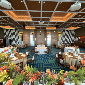 披露宴会場|771129さんのノートルダム大阪ONE/FIVESTAR WEDDINGの写真(2538112)