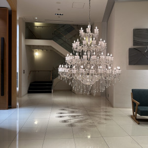 チャペル、シャンデリアはすでに変わっています|771130さんの辻家庭園 ~前田家家老旧横山家迎賓館~(金沢市指定文化財)の写真(2538144)