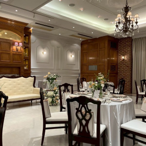 披露宴会場の雰囲気、装飾|771142さんのヴィクトリアガーデン恵比寿迎賓館/テイクアンドギヴ・ニーズウェディングの写真(2538454)