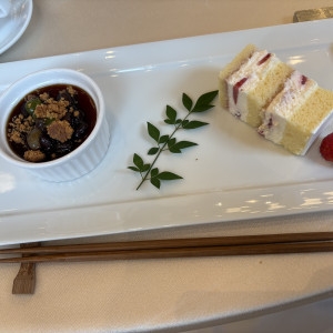 ウエディングケーキのお裾分け
ケーキが本当に美味しかった！|771151さんのThe Place of Tokyo（ザ プレイス オブ トウキョウ）の写真(2538440)