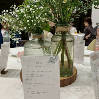 テーブル装花