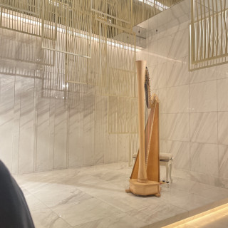 ハープの演奏はあるそうです