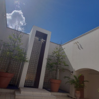 青い空が綺麗です