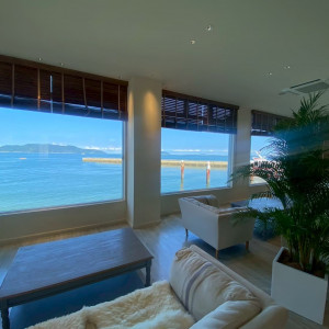 海が見える待合室|771171さんのOCEAN&RESORT MARIZON(オーシャン＆リゾート マリゾン)の写真(2538700)