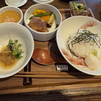 料理のコースは2種類ありました。お出汁が美味しいです。