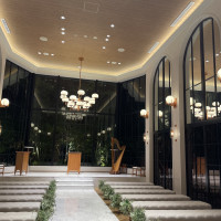 シンプルな挙式場。
一目惚れでした。