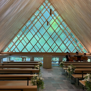 挙式会場です。