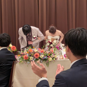 披露宴会場にて|771208さんのThe Place of Tokyo（ザ プレイス オブ トウキョウ）の写真(2538921)