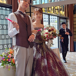 披露宴会場にて|771208さんのThe Place of Tokyo（ザ プレイス オブ トウキョウ）の写真(2538948)