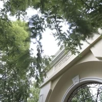 会場外