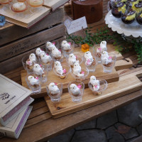 オリジナルデザインのデザートブッフェ