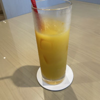 オレンジジュースがとてもフルーティーで美味しいです。