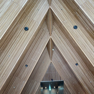 チャペルの内壁もナチュラルでお洒落でした。|771274さんのザ・フォレストテラス熊本の写真(2538824)