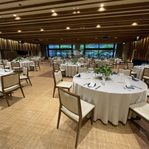 披露宴会場全体の広さも充分あり良かったです。|771274さんのザ・フォレストテラス熊本の写真(2538806)