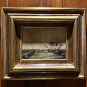 ロビーに飾ってある絵がとても綺麗だと思いました。|771274さんのレストランひらまつ博多の写真(2553831)