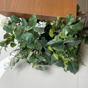 チャペルの装花もナチュラルで良いと思いました。|771274さんのザ・フォレストテラス熊本の写真(2538818)