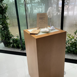 チャペルの台の感じもとてもお洒落でした。|771274さんのザ・フォレストテラス熊本の写真(2538821)