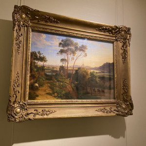 通路の絵がとても高級感があり良かったです。|771274さんのレストランひらまつ博多の写真(2553870)