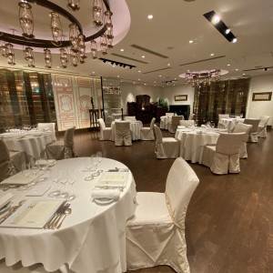 披露宴会場の壁や全体の雰囲気もとても良かったです。|771274さんのレストランひらまつ博多の写真(2553861)