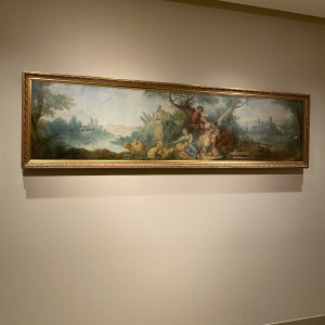 高級感がある絵がありとても良かったです。|771274さんのレストランひらまつ博多の写真(2553871)