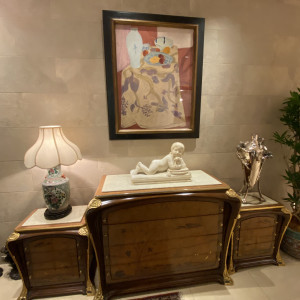 置き物や絵の雰囲気がとてもお洒落だと思います。|771274さんのレストランひらまつ博多の写真(2553857)