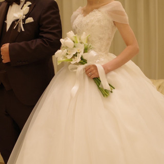 ドレスも様々な種類があり、迷いました！