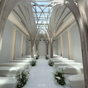 チャペルは自然光が入って綺麗です。|771387さんの室町ギャラリーハウスの写真(2539018)