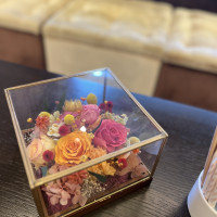ロビーの装花