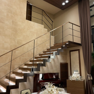 ゼフィールという会場の階段